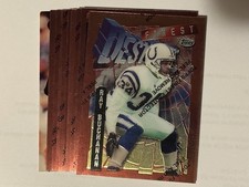 Topps Finest NFL Football Card Lot 8 Ray Buchanan Indianapolis Colts