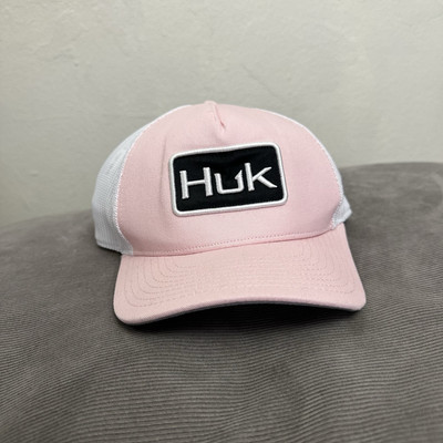 Huk Trucker Hat Mens Performance Headwear Mesh Yupoong