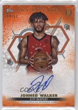 2022-23 Topps Inception OTE Overtime Elite Orange 14/50 Johned Walker Auto 15g5