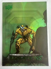 2024 UD Marvel Marvel Renditions Spiderman Green PHAGE 069/399