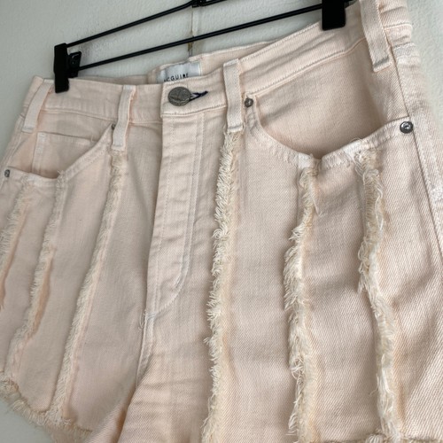 McGuire Denim Georgia May Shorts Gr. 28 Pfirsich Fransen CutOff High Waist 70er Boho - Bild 5 von 13