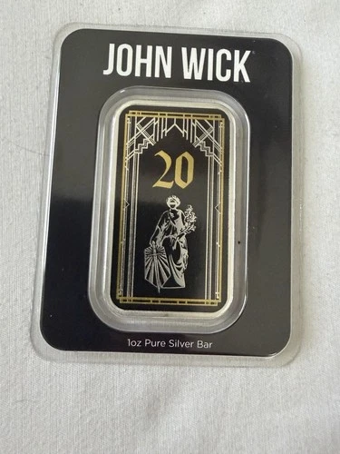 John Wick 1 oz Silver Bullion Rules Of Engagement #20