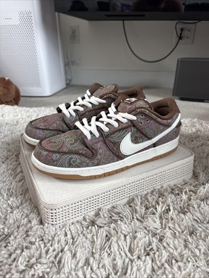 Size 12 - Nike SB Dunk Low Pro Paisley Brown