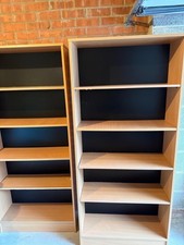 Five shelves strong bookshelves. Good Condition