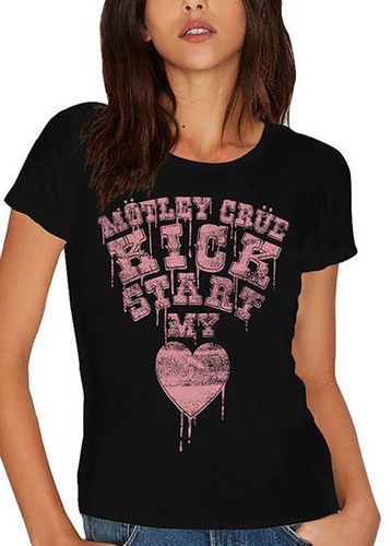 T-Shirt Femme The Rolling Stones - 'It's Only Rock & Roll' à Paillettes (Diamante) - Taille Ample