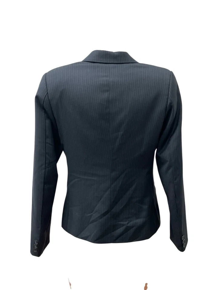 BRIONI Bangkok size S EU 38 women's VINTAGE blazer jacket Black Grey Striped - Image 4 of 4