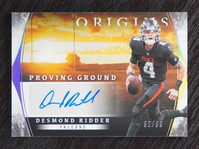 2023 Panini Origins - Proving Ground Signatures Desmond Ridder #PGS-DR /99 (AU)