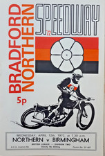 Speedway - Bradford Northern v Birmingham Brummies 12 April 1972
