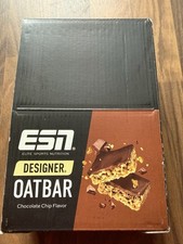 ESN Designer Oat Bar Box 12x100g - Chocolate Chip - Haferriegel Oatbar