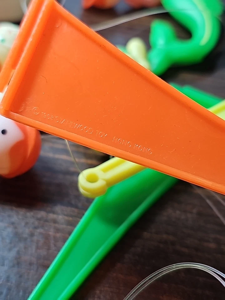 Stahlwood Cuna Móvil Circo Luz Plástico Animales Payaso 1968 Juguete Raro De Colección Foto 2 de 4