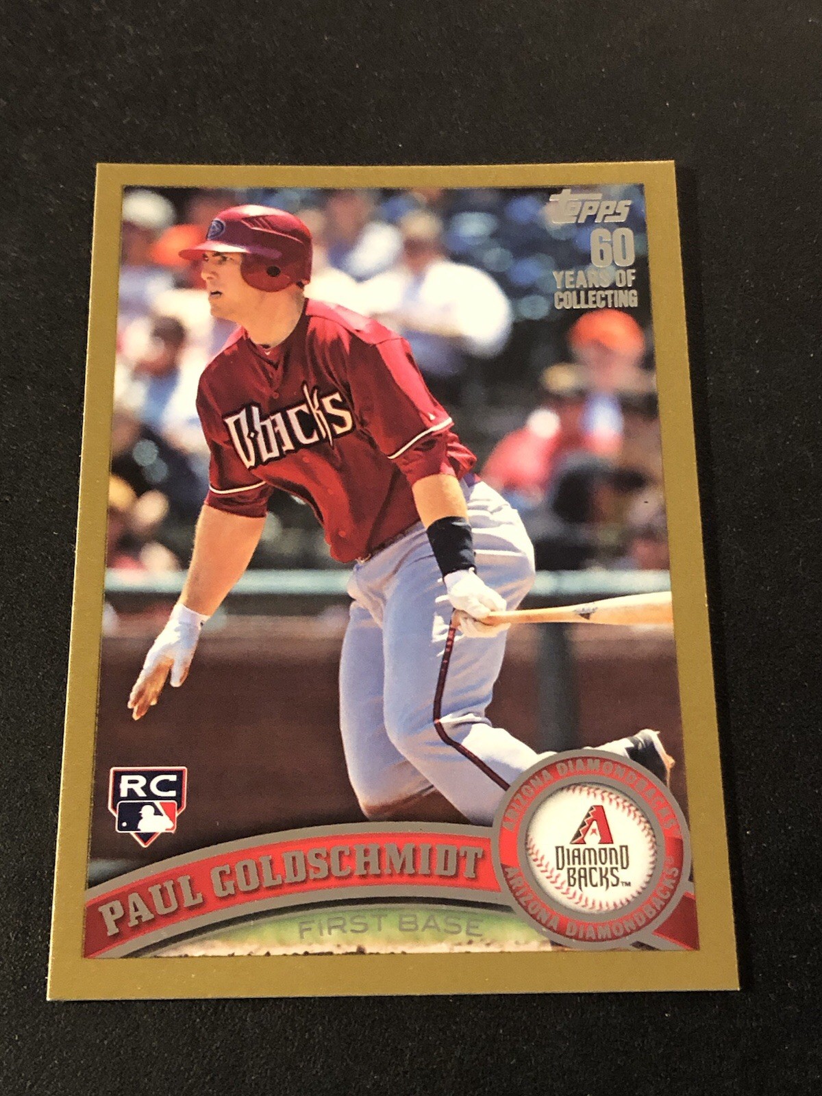 2011 Topps Update Gold /2011 Paul Goldschmidt #US47 Rookie RC