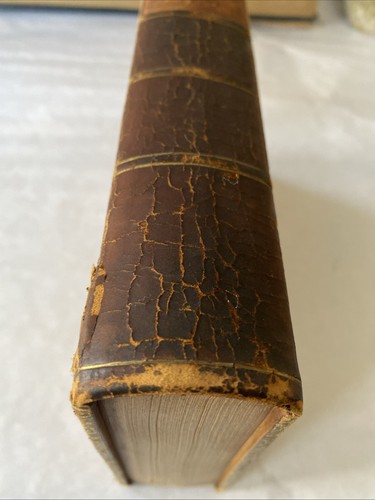 BENJAMIN FRANKLIN 1844 Jared Sparks Autobiographie Leder Gründer Vater Krieg HC - Bild 4 von 13