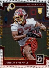 2017 Donruss Optic #115 Jeremy Sprinkle RC - FB