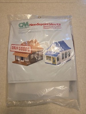 Columbia Minerva Needlepoint Kit Store House Miniature Village