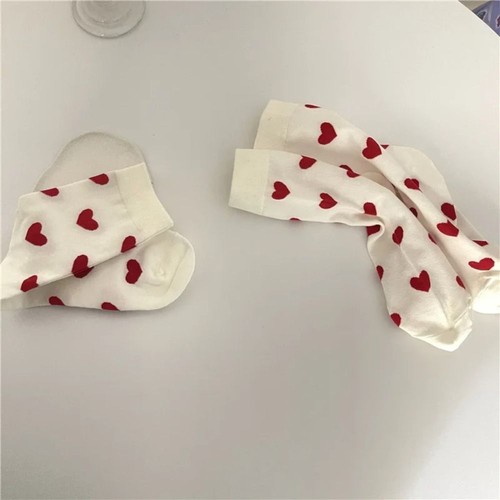 1Pair Cotton Crew Sock Street Tide Street Socks Cute Mid Socks Men Women - Picture 3 of 4