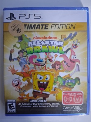 Nickelodeon All-Star Brawl Ultimate Edition PS5 PlayStation 5 Game New Sealed