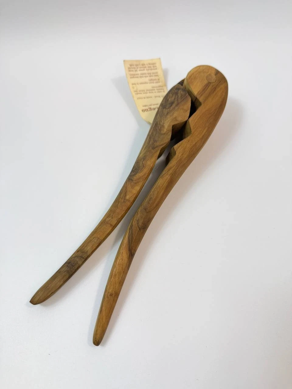 Arte Legno Olive Wood Nutcracker Italy Wooden Kitchen Tool Handmade