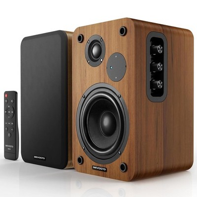 Aktive Regallautsprecher 36W RMS BT 5.4 USB Digital Audio Studio Monitor Hol