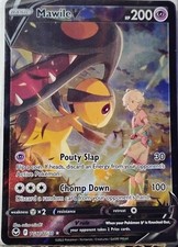 2022 Pokemon MAWILE V TG17/TG30 Silver Tempest Trainer Gallery Holo English