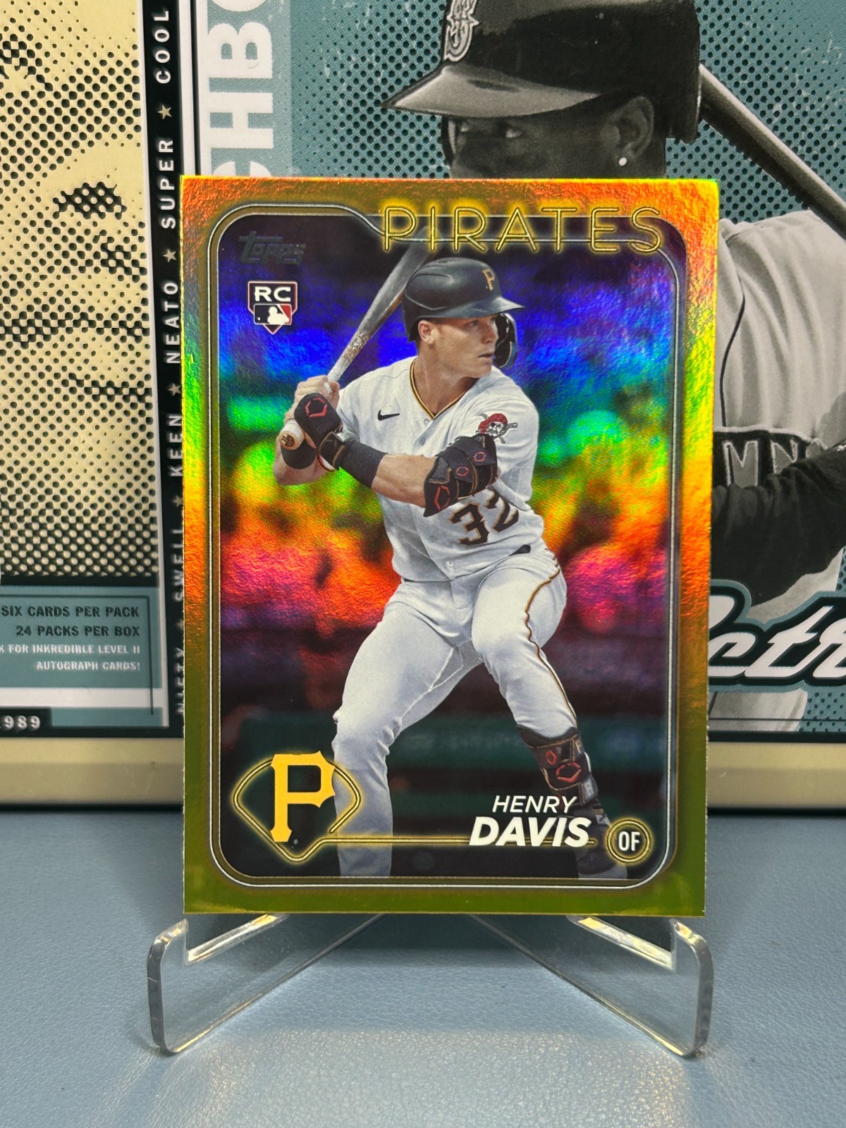 2024 Topps Gold Foil #295 Henry Davis RC
