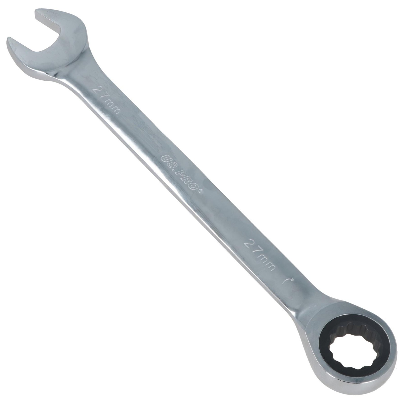 27mm Metric MM Combination Gear Ratchet Spanner Wrench 72 Teeth