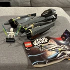 LEGO Star Wars General Grievous Starfighter 7656 Set w/ Minifigure & Manual