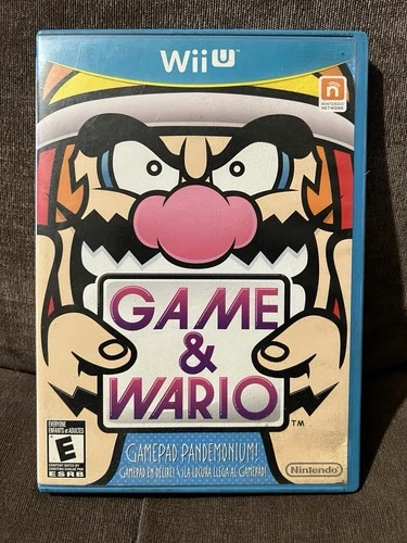 Game & Wario (Nintendo Wii U, 2013) (used, with case, good condition)