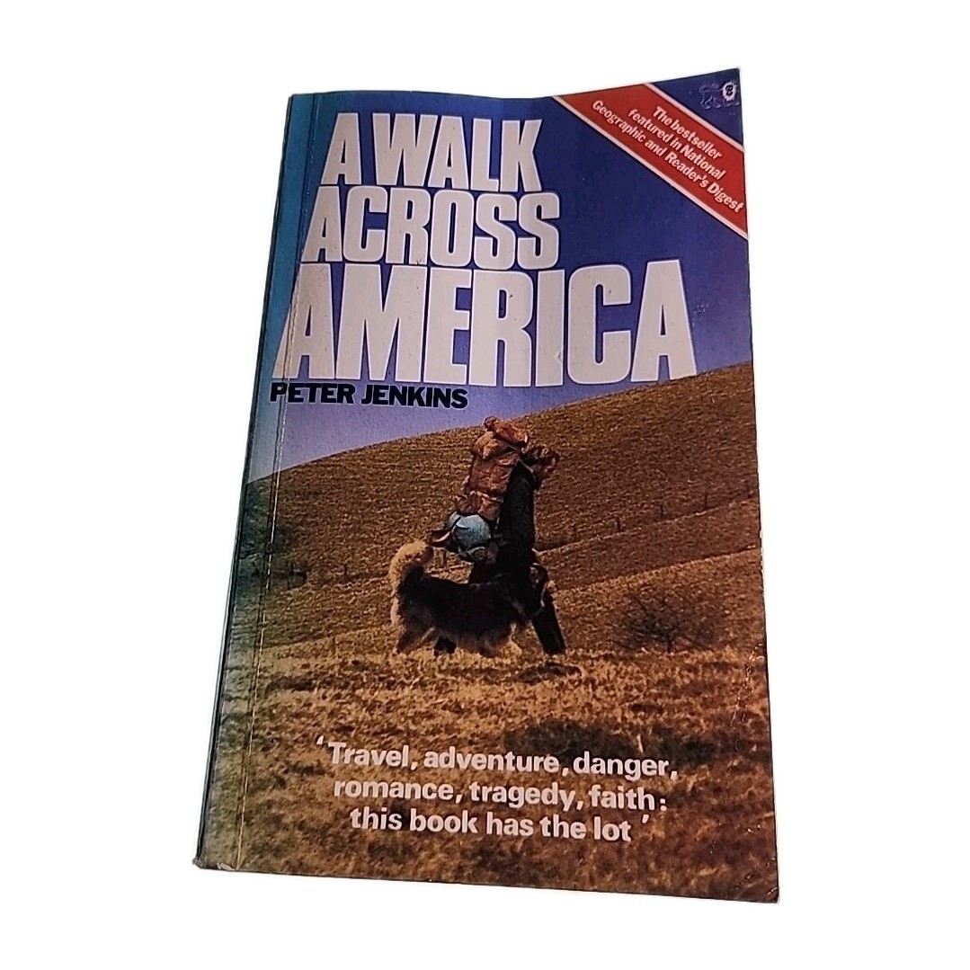 Walk Across America Peter Jenkins 1983 Paperback Book