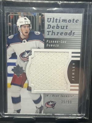 2017-18 Ultimate Collection #RDT-PD Pierre-Luc Dubois Debut Threads #/99