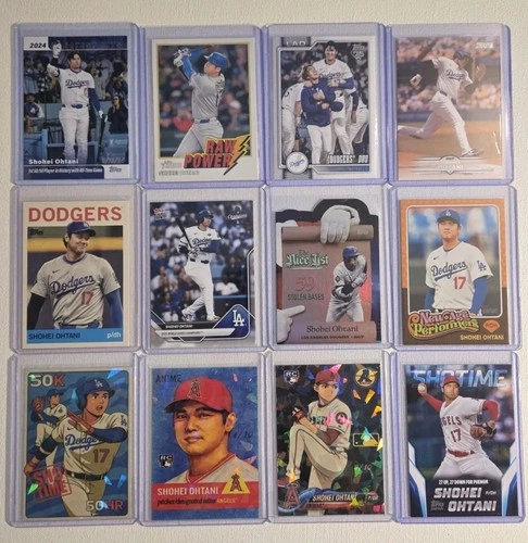 Lot Of 56 Shohei Ohtani Baseball Cards Angels Topps Panini Miscellaneous