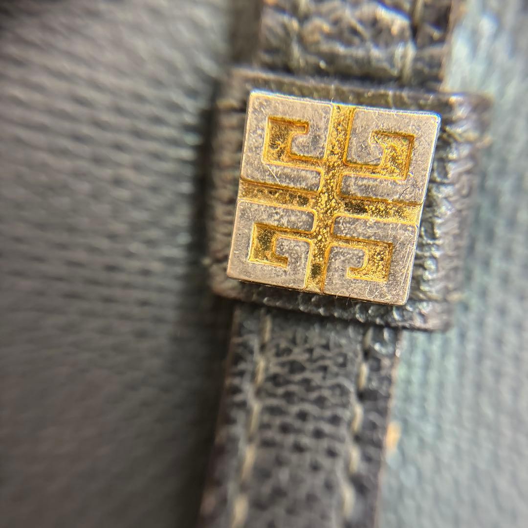 Givenchy Black Leather Handbag Women's Elegant Classic Authentic thumbnail 6