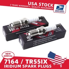 Set of 8 Iridium Spark Plugs For Buick Chevy Ford Lincoln Mercury 7164 TR55IX