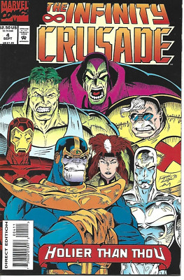THE INFINITY CRUSADE #4 RON LIM COVER MARVEL COMICS 1993 BAGGED AND BOARDED