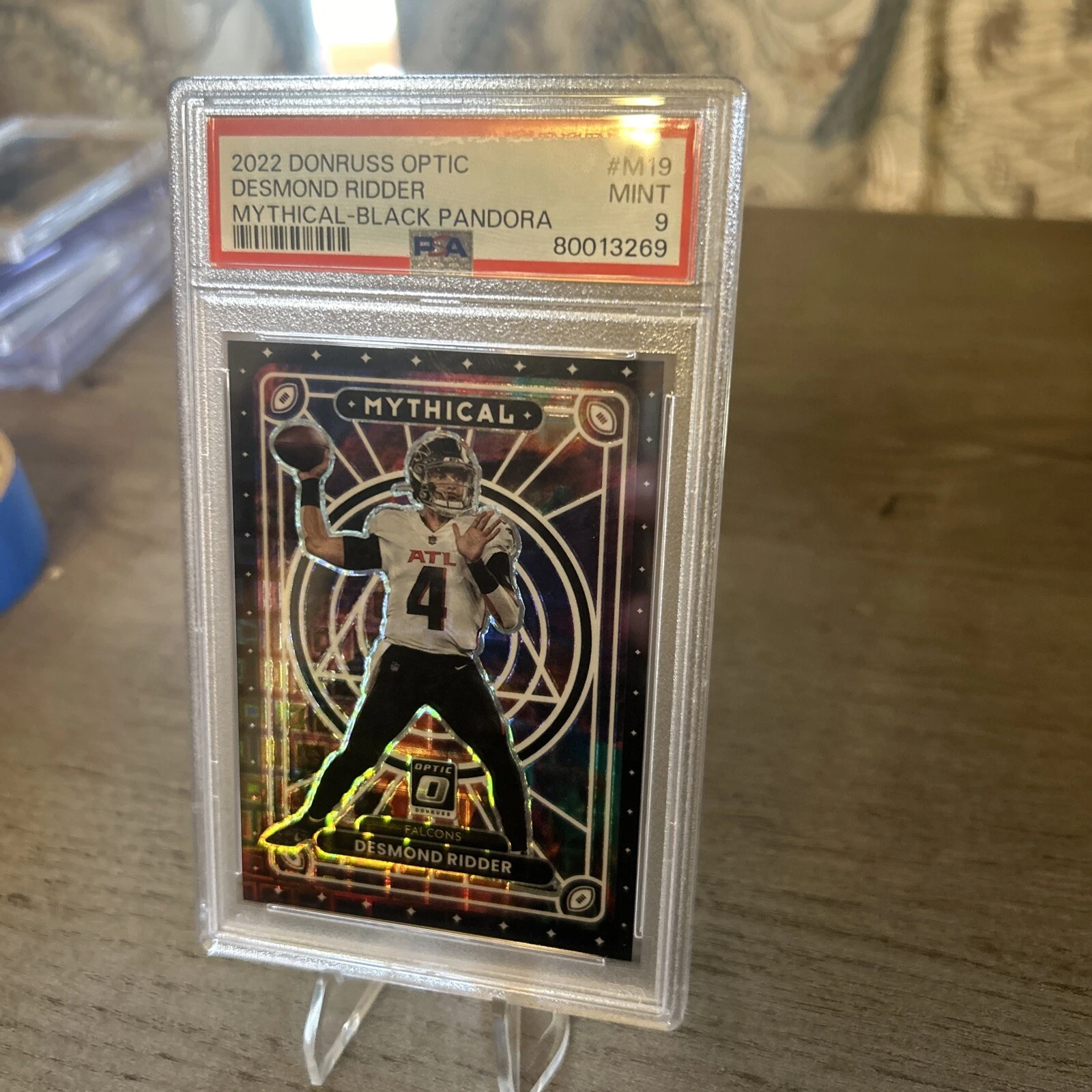 Desmond Ridder Panini Donruss Optic Mythical #M19 Black Pandora