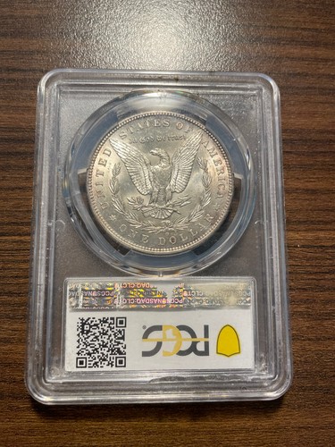 1896-O Morgan Silver Dollar PCGS MINT STATE 61 MS 61 RARE KEY DATE - Picture 4 of 4
