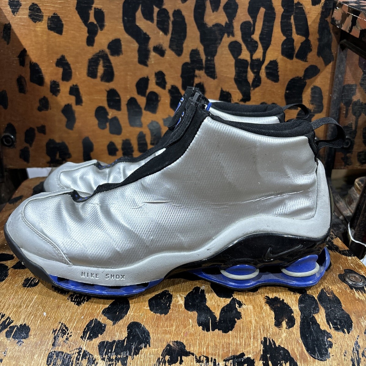 Size 11.5 - Nike Shox VC Silver - 302277-001 for sale online | eBay
