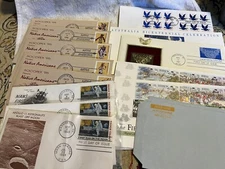 191 USPS FIRST DAY OF ISSUE ENVELOPES POST CARDS FROM 1930s-1990s