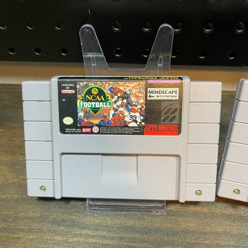 NCAA Football & Madden 1994 Lot (SNES Super Nintnendo) Cartridge Only - TESTED - Picture 2 of 8