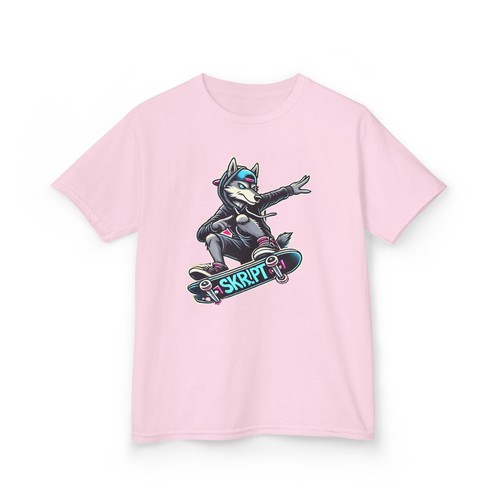 Skateboarding Cat Kids Tee, Fun Graphic Shirt, Youth Apparel, Skatewear - Picture 68 of 81