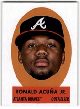 2021 Topps Archives 1963 Peel-Off Ronald Acuna Jr. Atlanta Braves #69PO-9