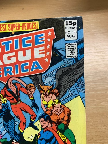 DC COMICS JUSTICE LEAGUE OF AMERICA #181 AUG 1980 (VFN) COMIC (LL) - Picture 2 of 9