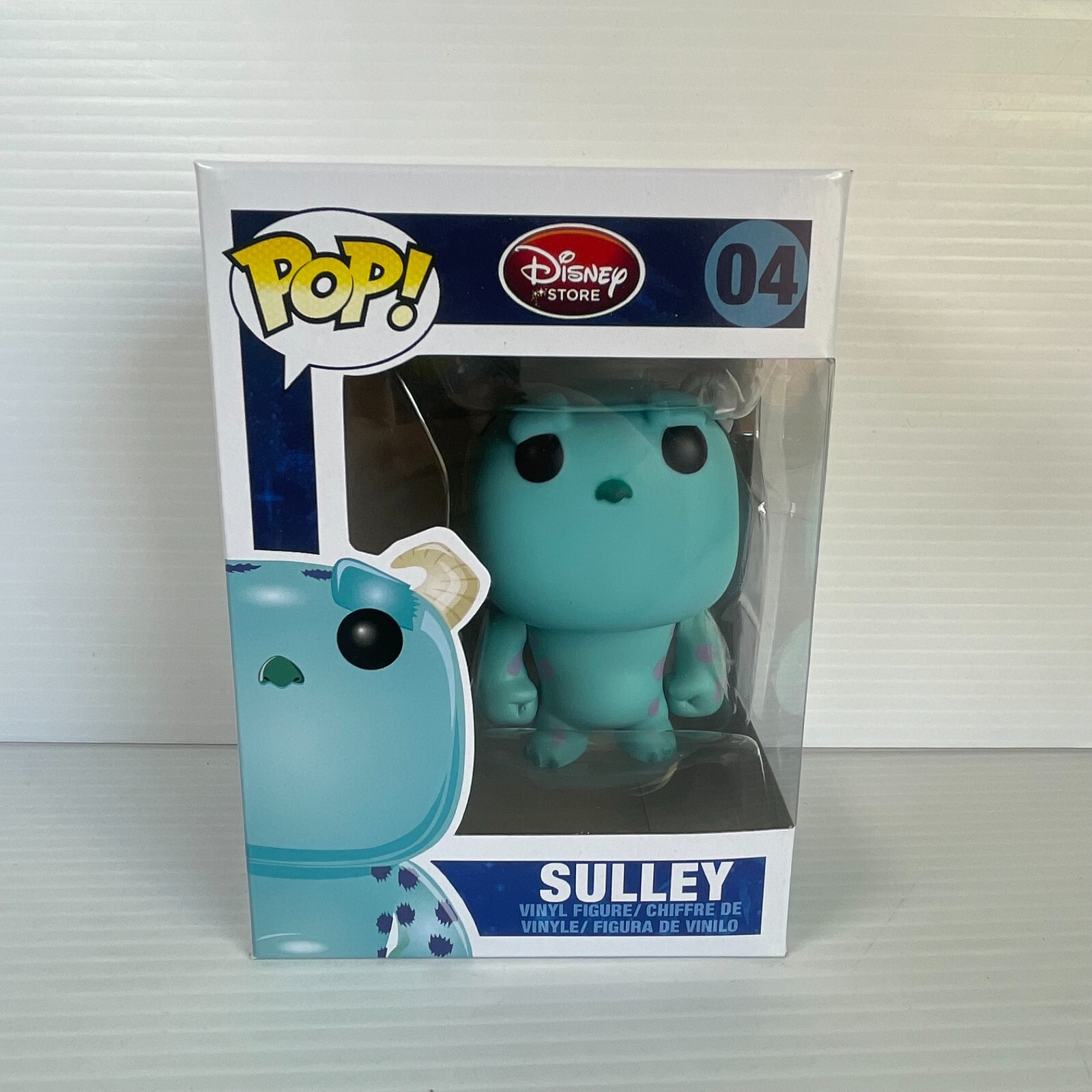 Sale Funko Pop! Vinyl #04 Sulley Monsters Inc Disney + Pop Protector