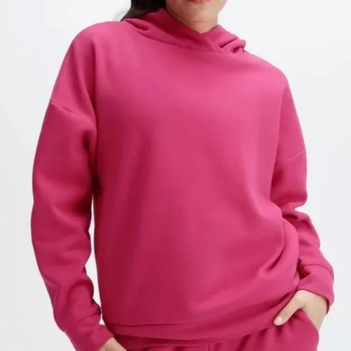 Fabletics Go-To Oversized Pink Hoodie Sweatshirt - Size S - 第 3/8 張圖片