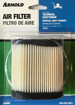 Arnold Air Filter for Tecumseh, Craftsman Vertical Shaft Engines