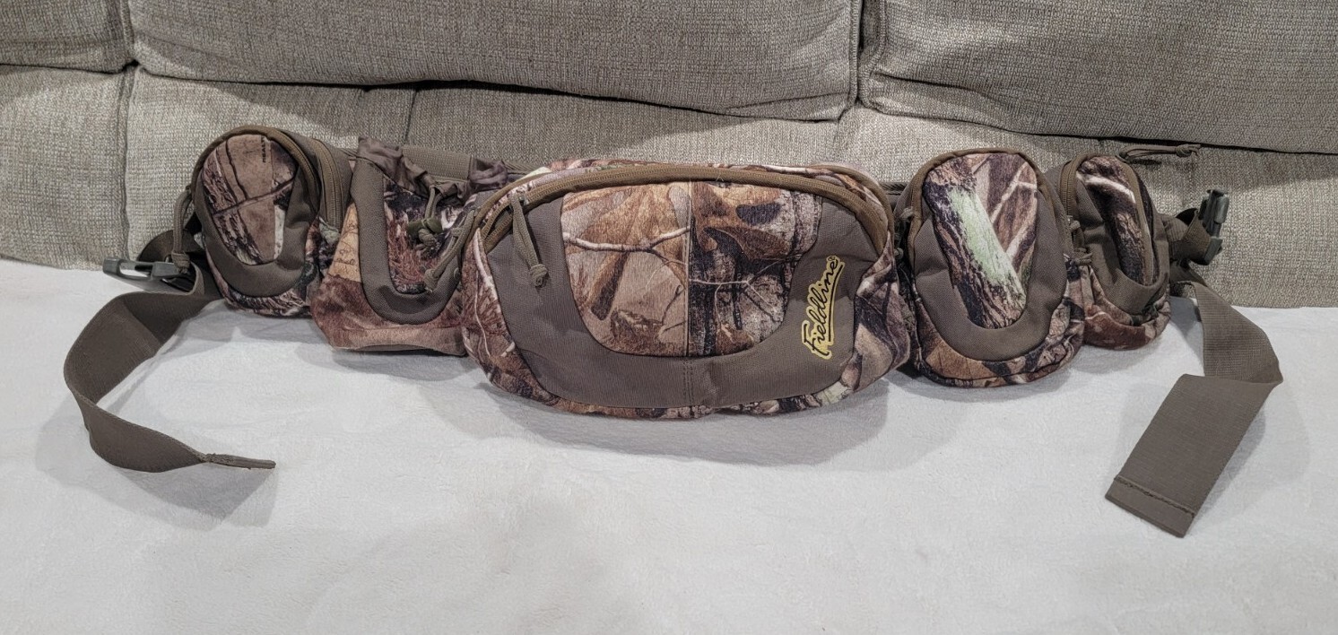 Fieldline Camouflage Jumbo Hunting Fanny Pack Hiking Camping Tactical