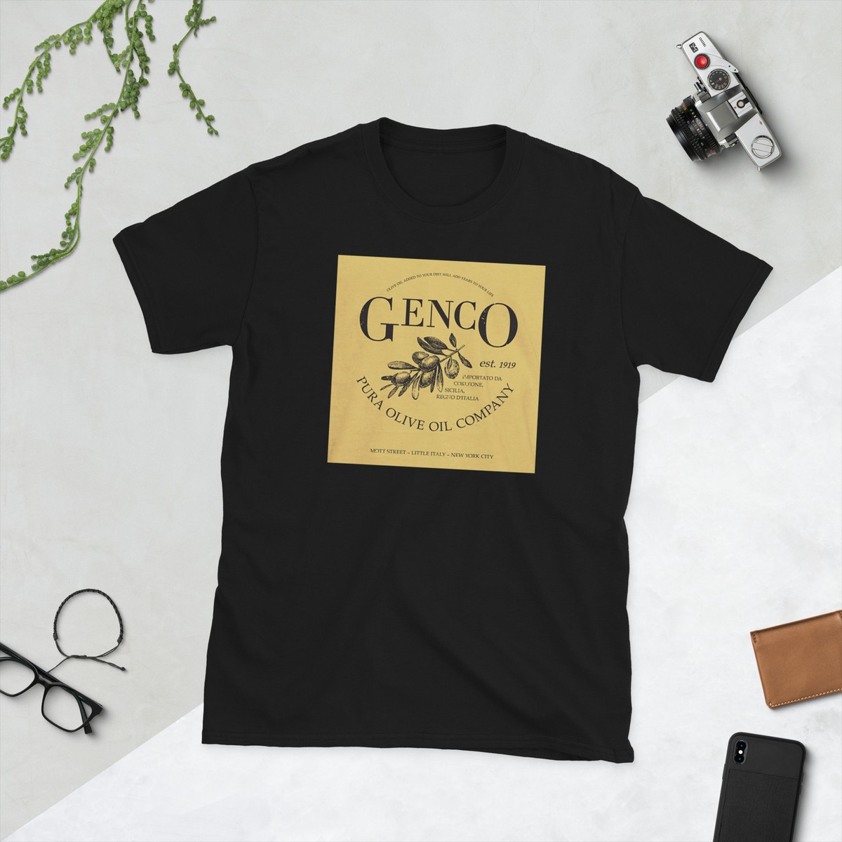 The Godfather Olive Oil Vintage Advertising T-Shirt