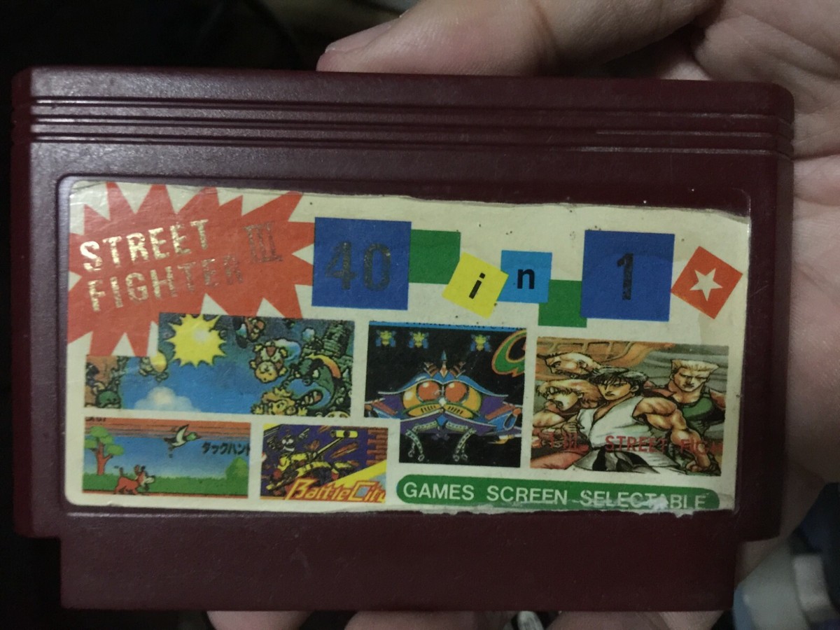 Famicom NES Game 40in1 with Super Fighter III | eBay