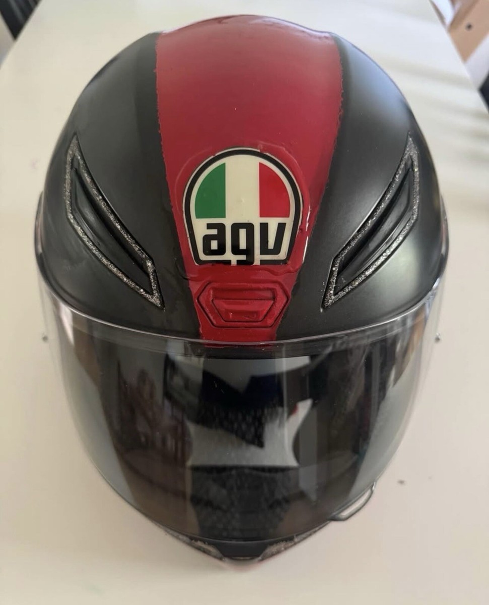 AGV 0T45H Motorcycle Helmet Size XXL 63-64, Like New