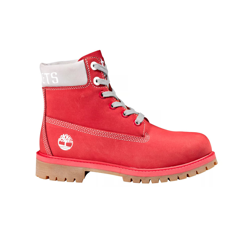 Мужские ботинки Timberland 6 In Premium из красного нубука среднего размера (TB0A249E L61) - 11,5