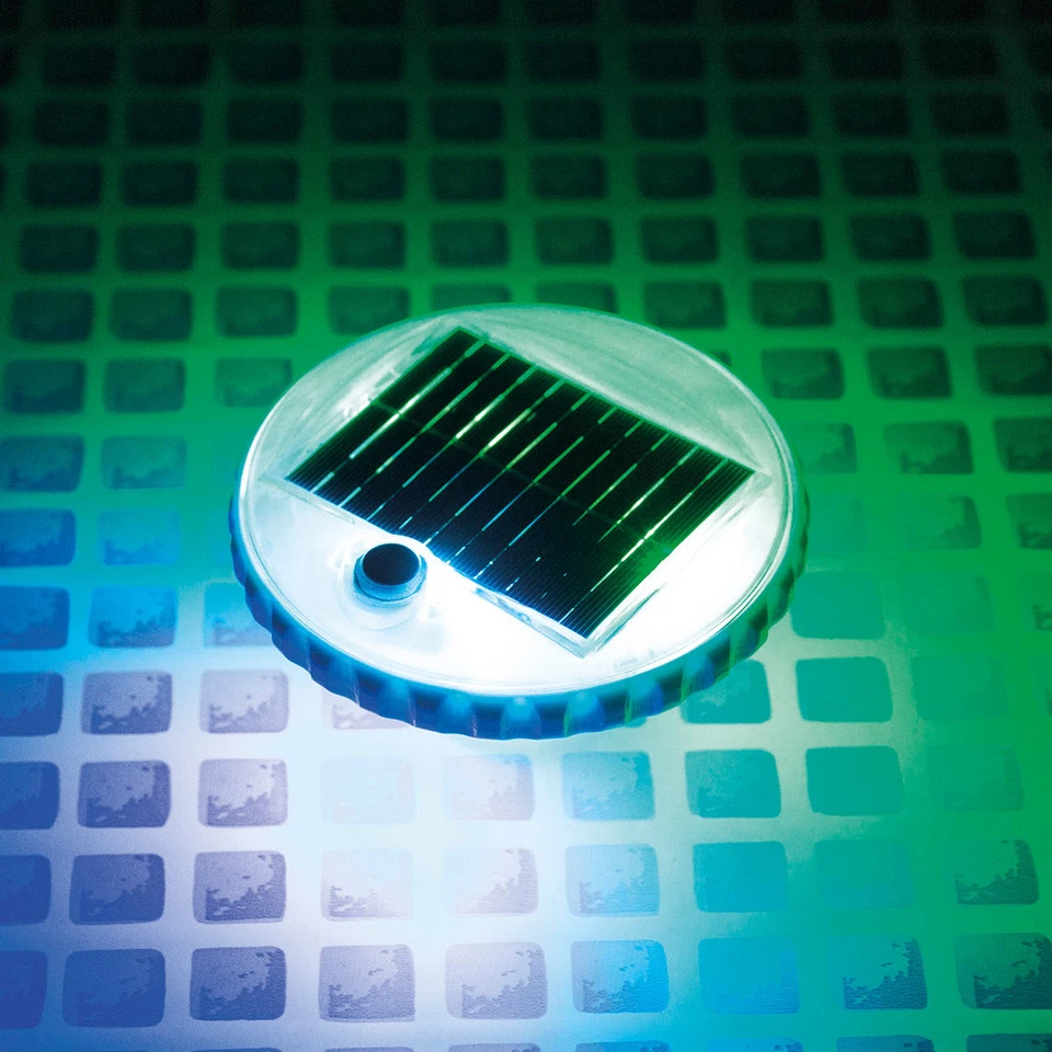 INTEX Solar LED Poollicht Beleuchtung Poolbeleuchtung Poollampe Solarleuchte - Bild 2 von 3